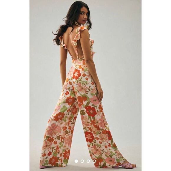 Anthropologie Elliatt Heliconia Jumpsuit Size XL - Picture 2 of 11
